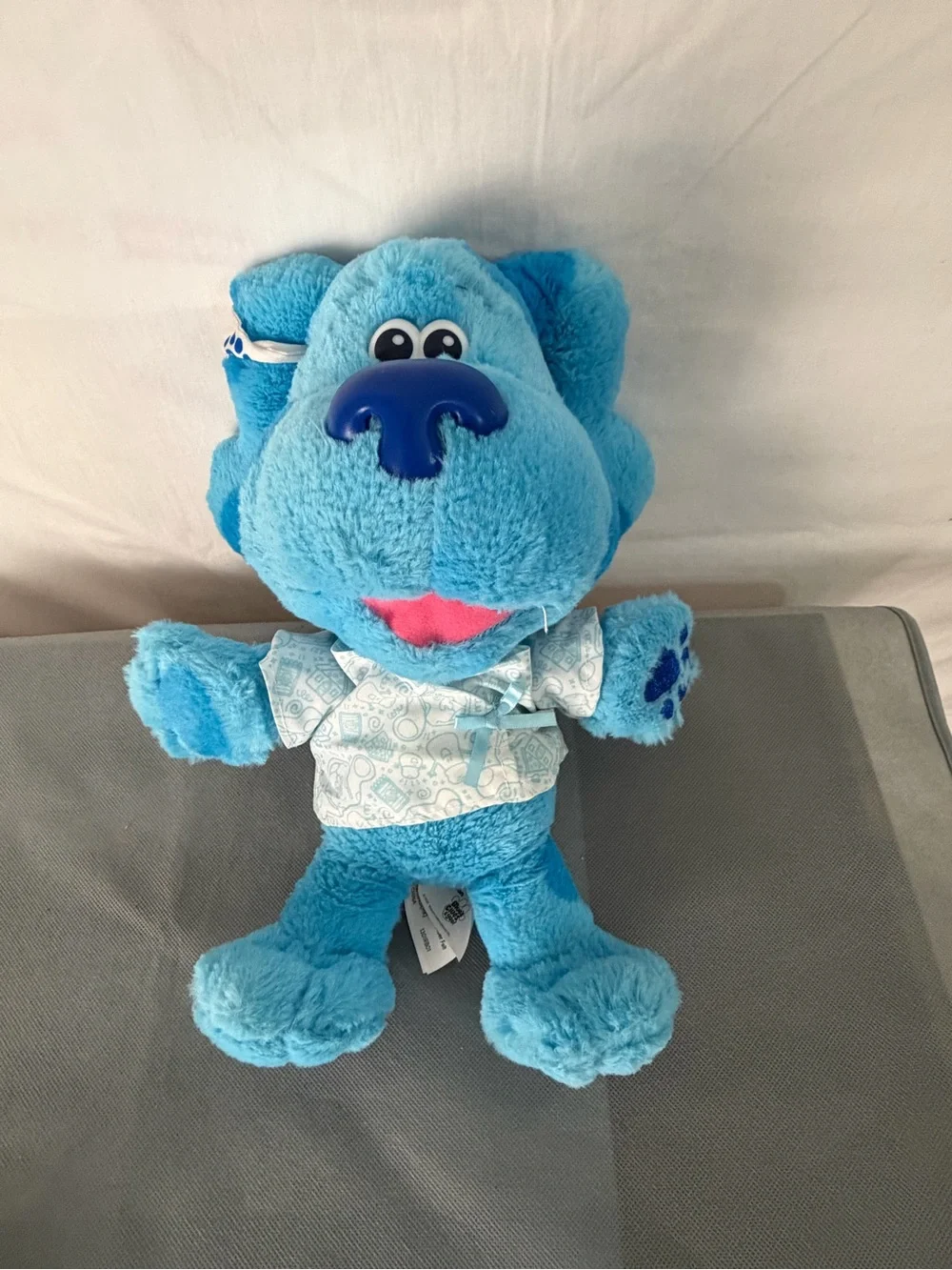 Blue’s Clues & You Blue Plush Dog Talks Works Nickelodeon 2021(F167)